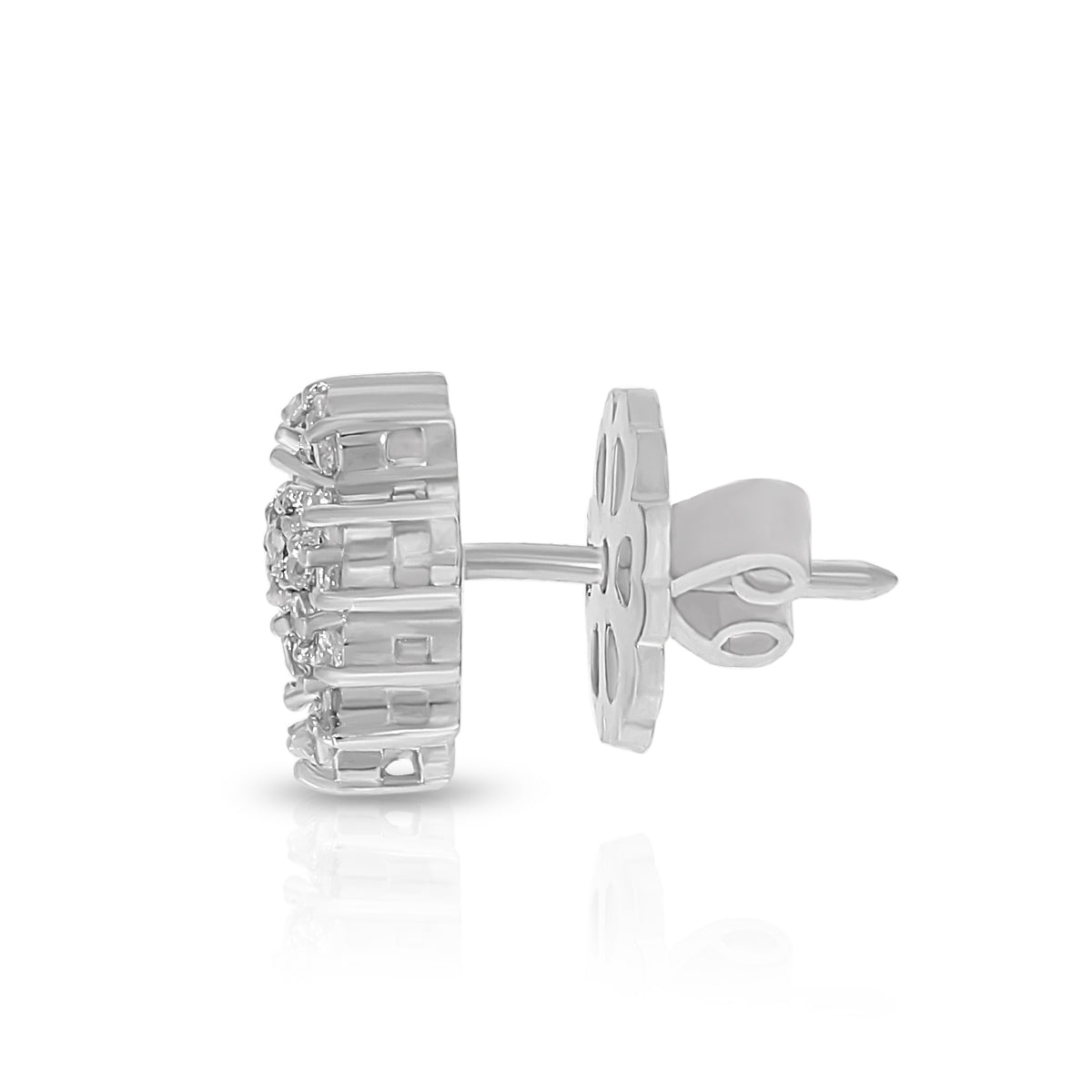 Heart Shape Stud Earrings