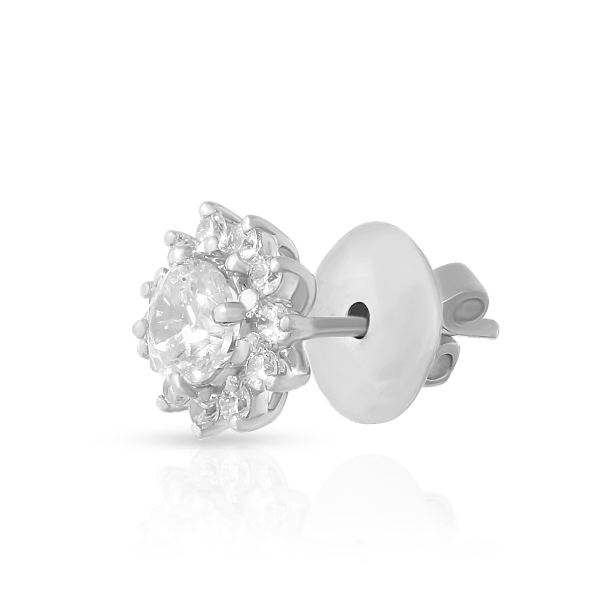 Sunburst Cluster Stud Earrings