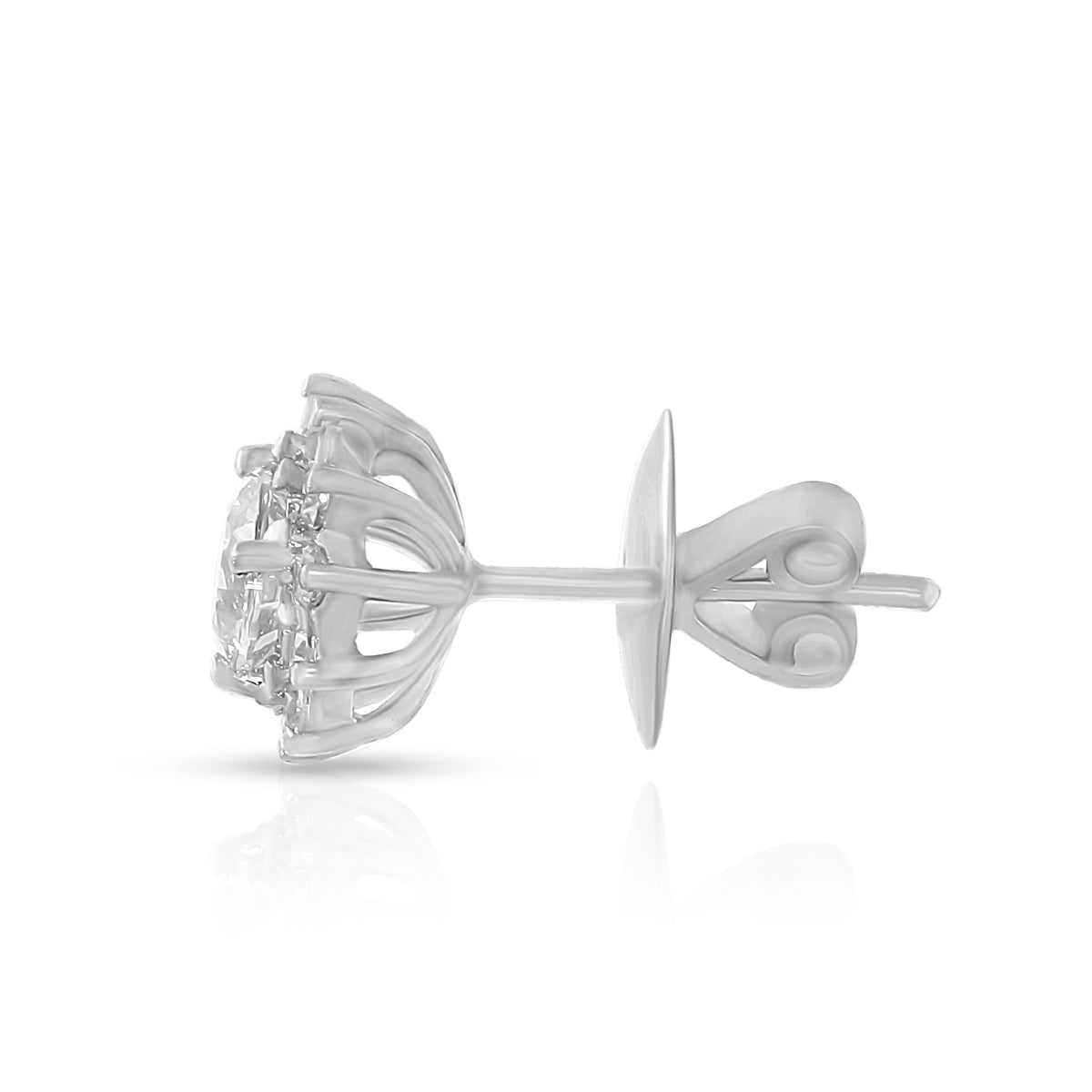 Sunburst Cluster Stud Earrings