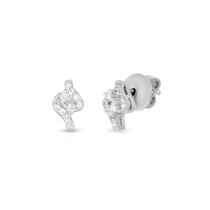 Floral Cluster Stud Earrings