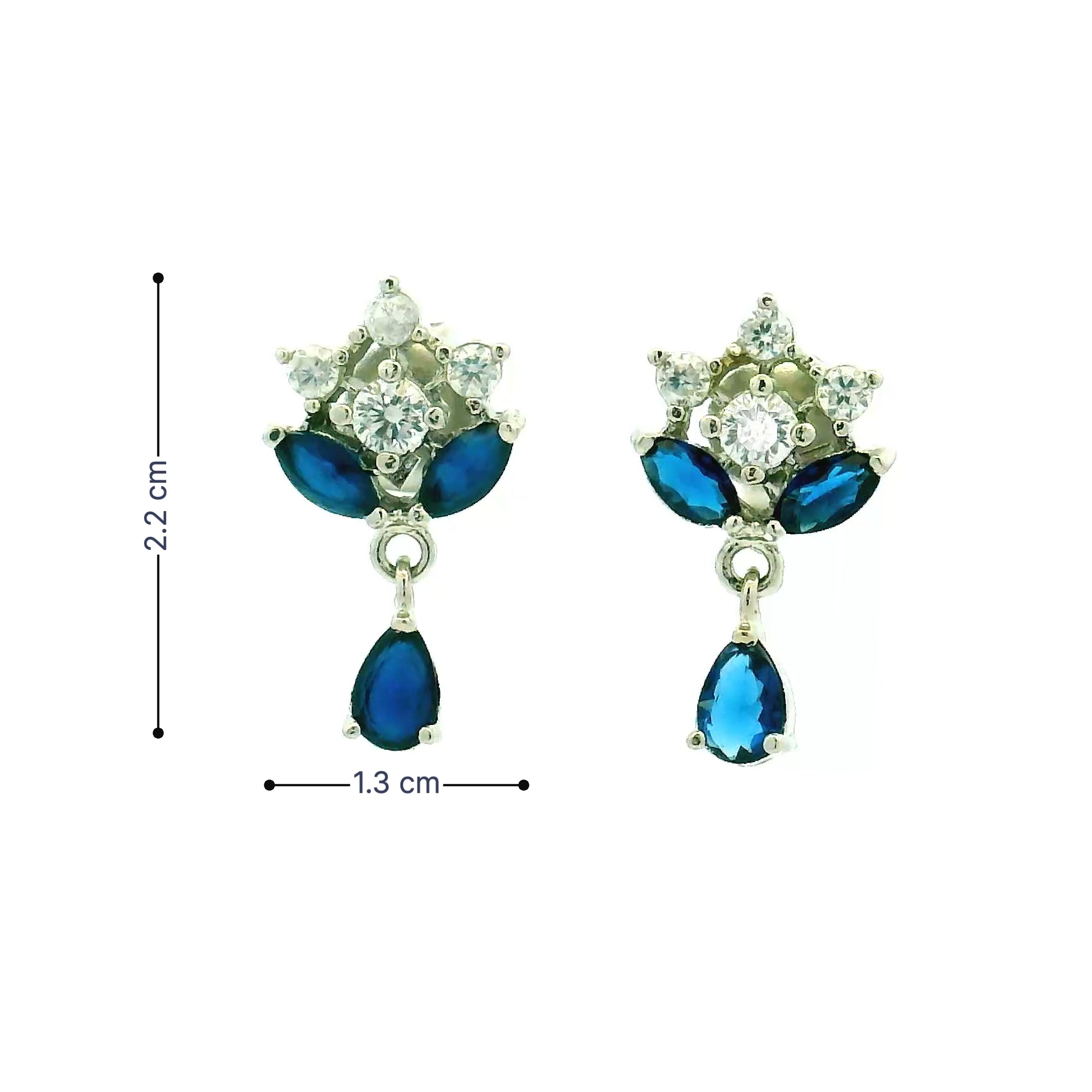 Blue Blossom Earrings