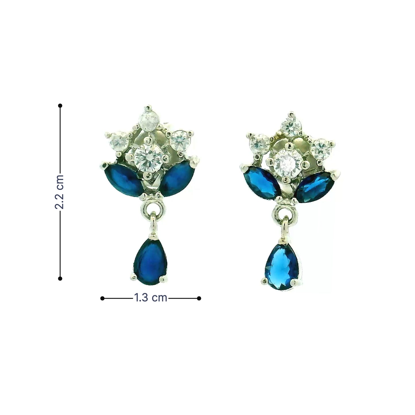 Blue Blossom Earrings