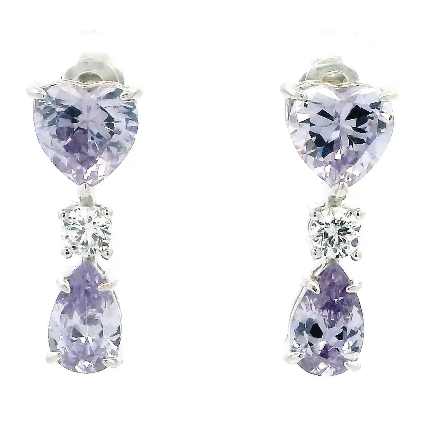 Chic Lavender Earrings