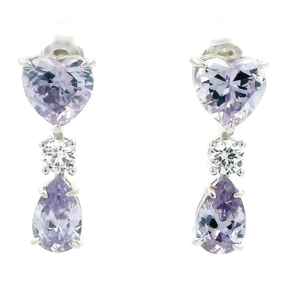 Chic Lavender Earrings