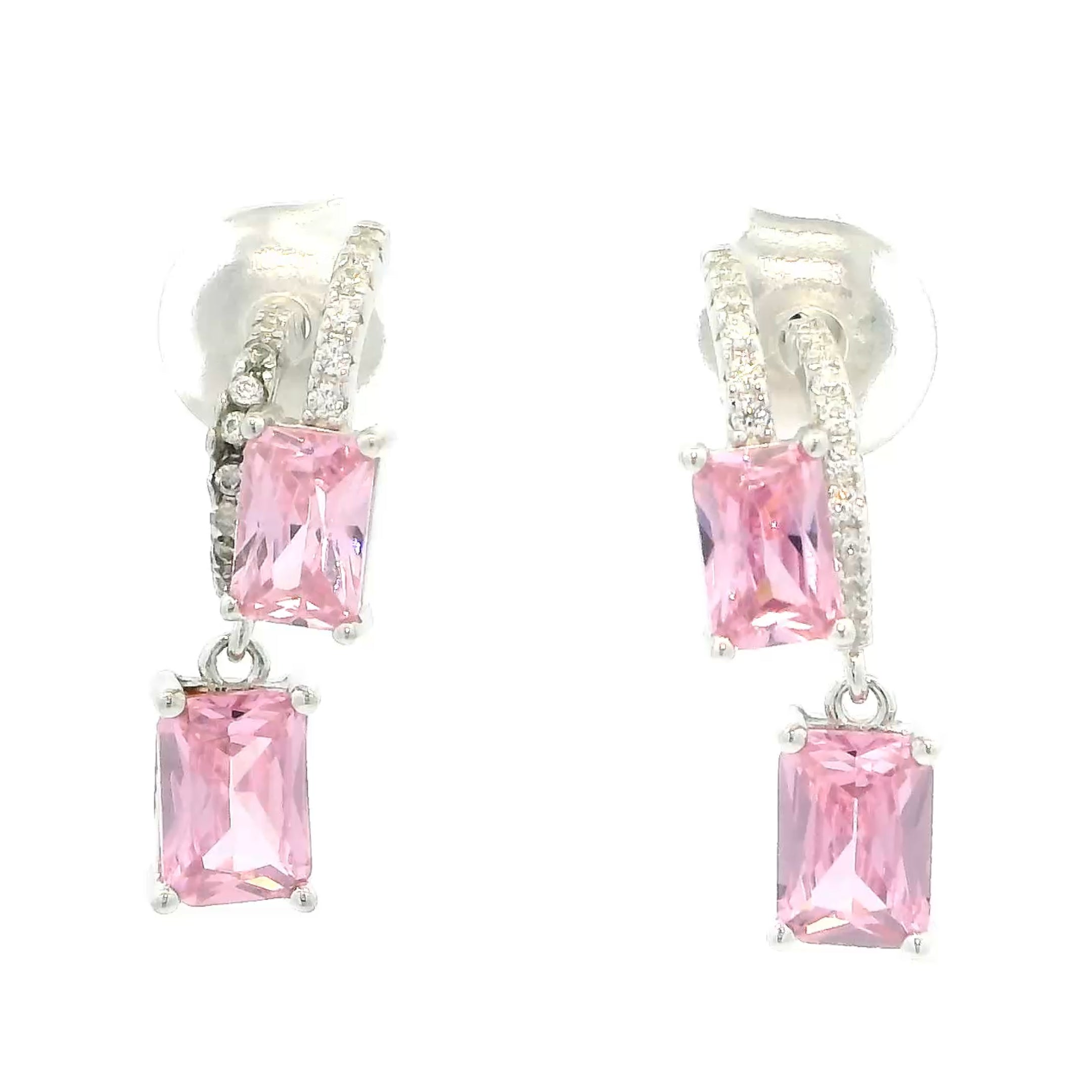 sparkling-double-stone-earrings