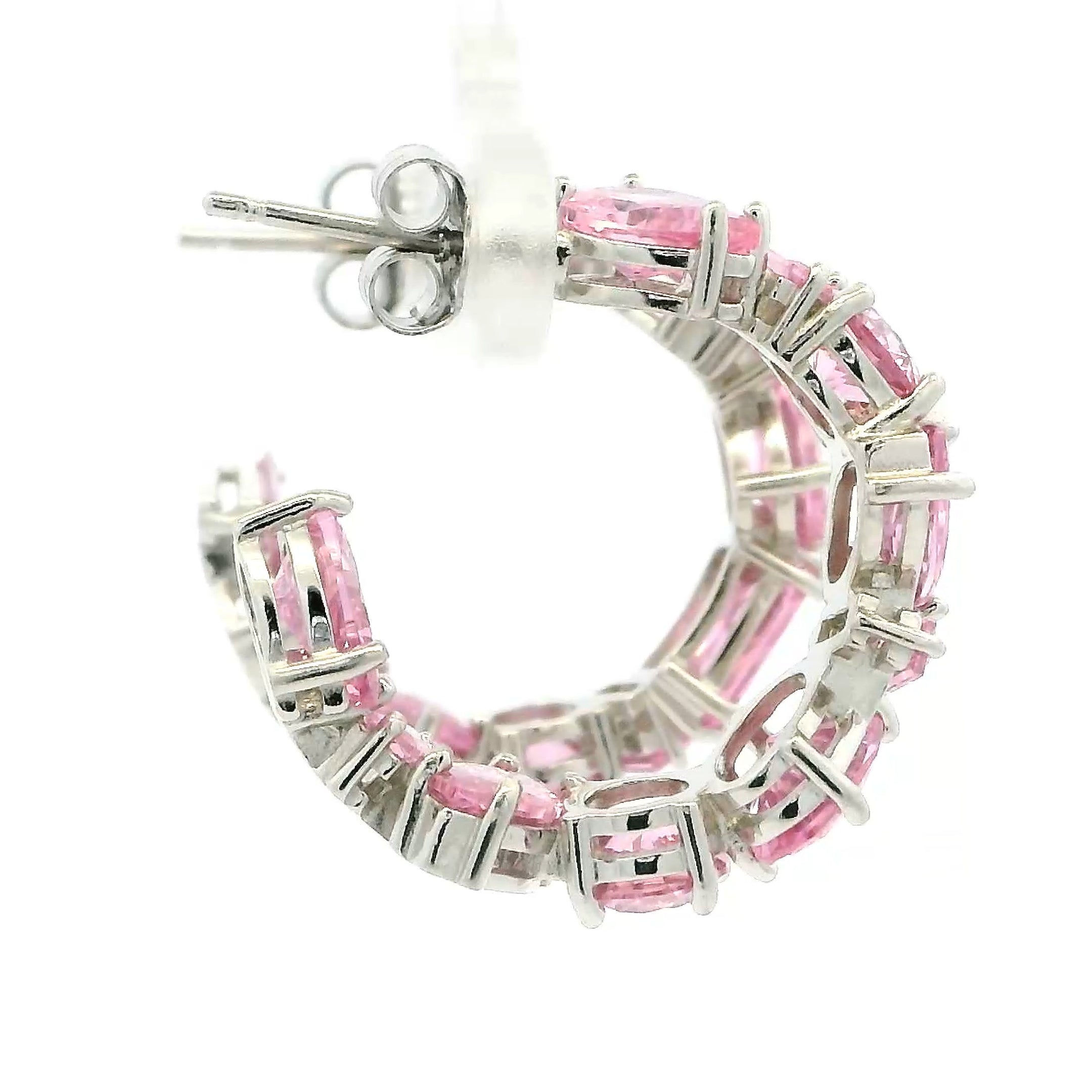 trendy-pink-crystal-earrings