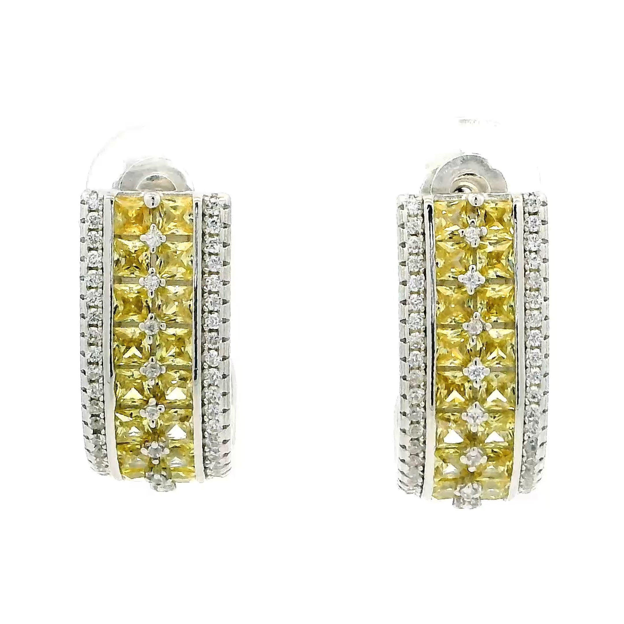 vibrant-yellow-gemstone-hoops