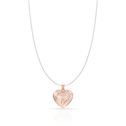 Silver Precious Heart Pendant