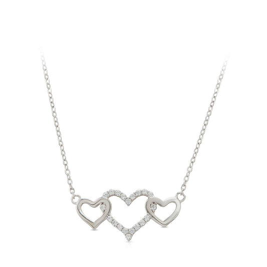 Link in Love Pendant with Chain