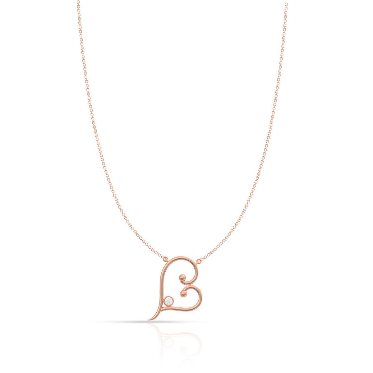In Love Silver Pendant