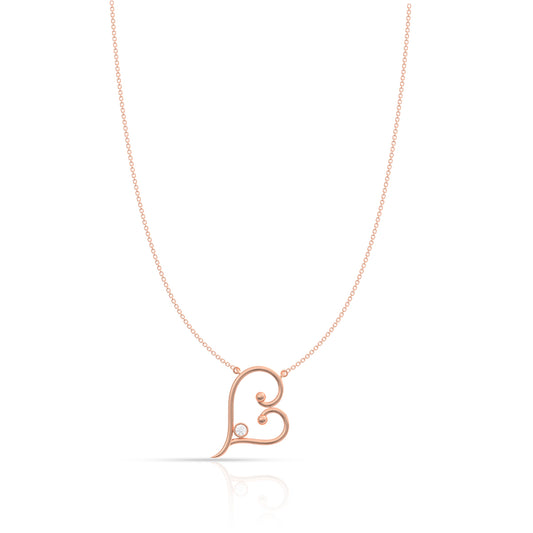In Love Silver Pendant