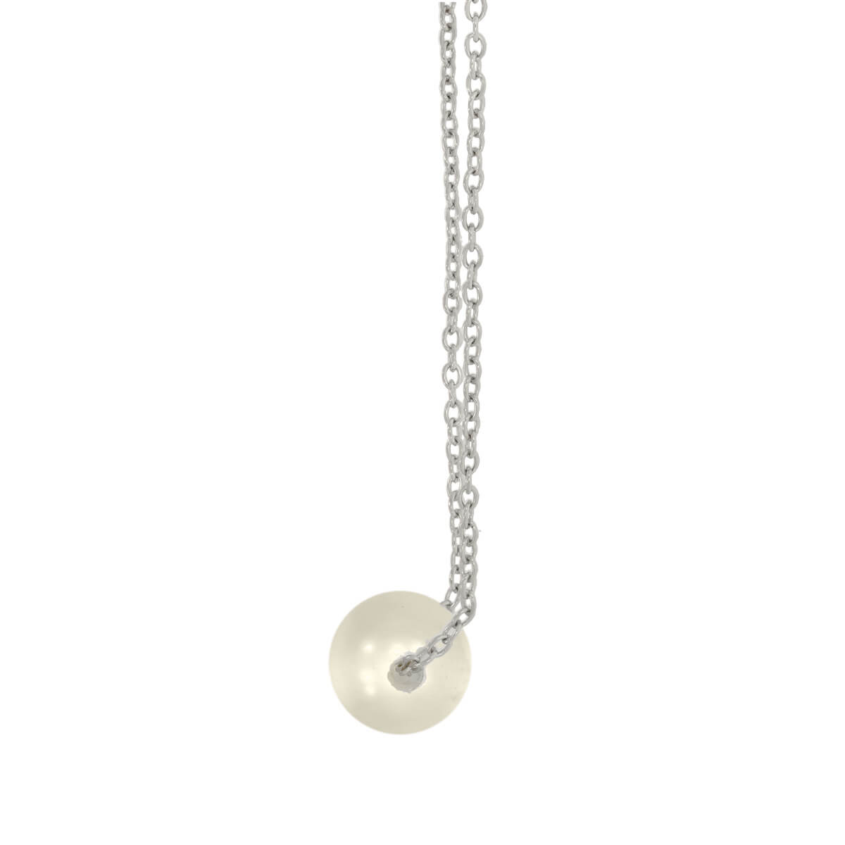 925 Silver A Pearl of Love Necklace