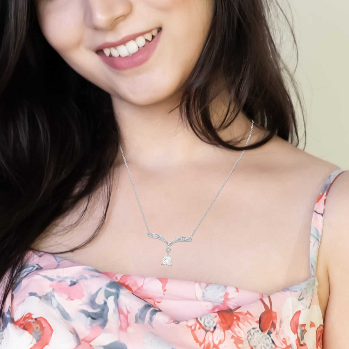 Elegance in Bloom Sterling Silver Locket