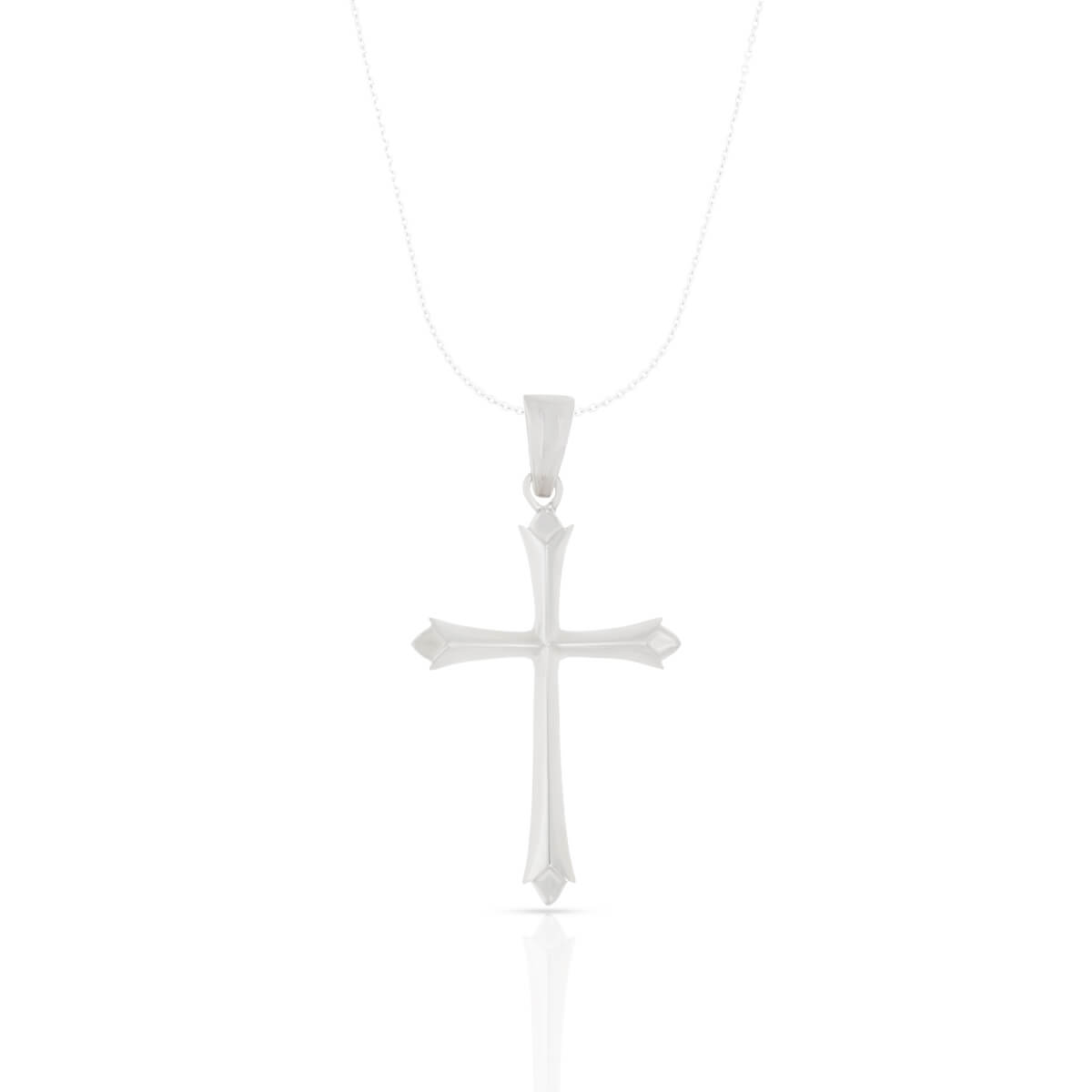 Men's Silver Cross Locket