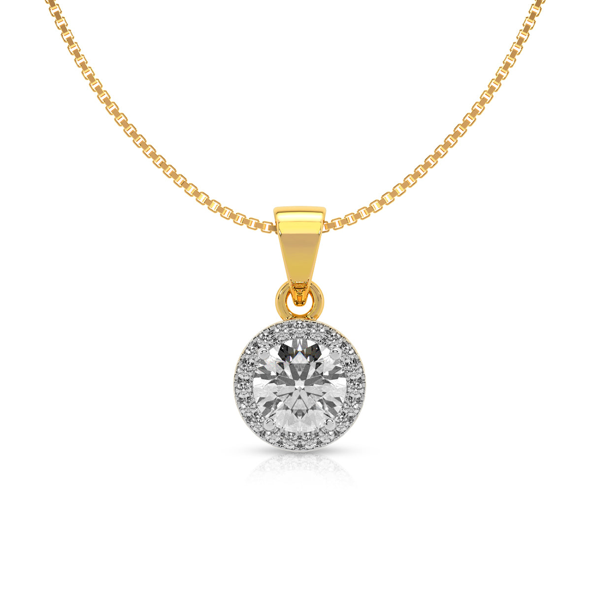 Classic Round Spark Pendant