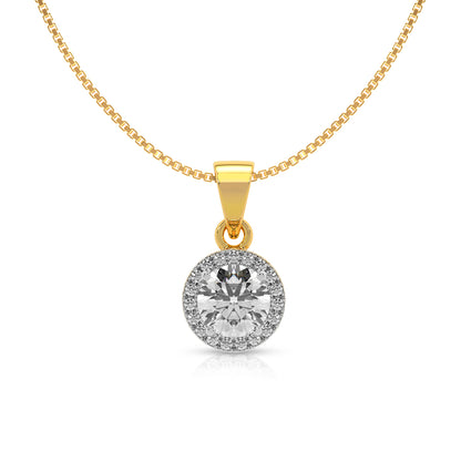 Classic Round Spark Pendant