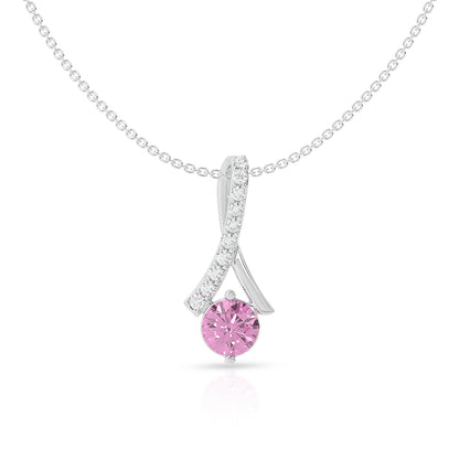 silver-ribbon-pendant-with-pink-round-gemstone