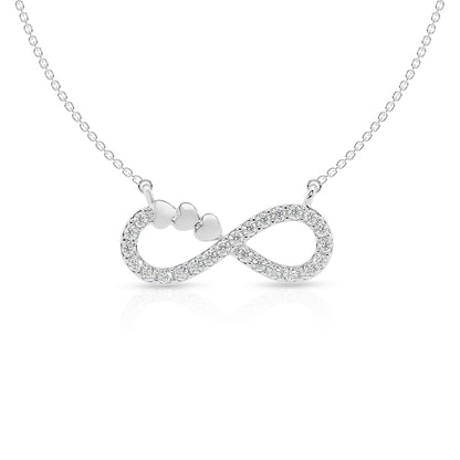 Infinite Hearts Sparkle Pendant