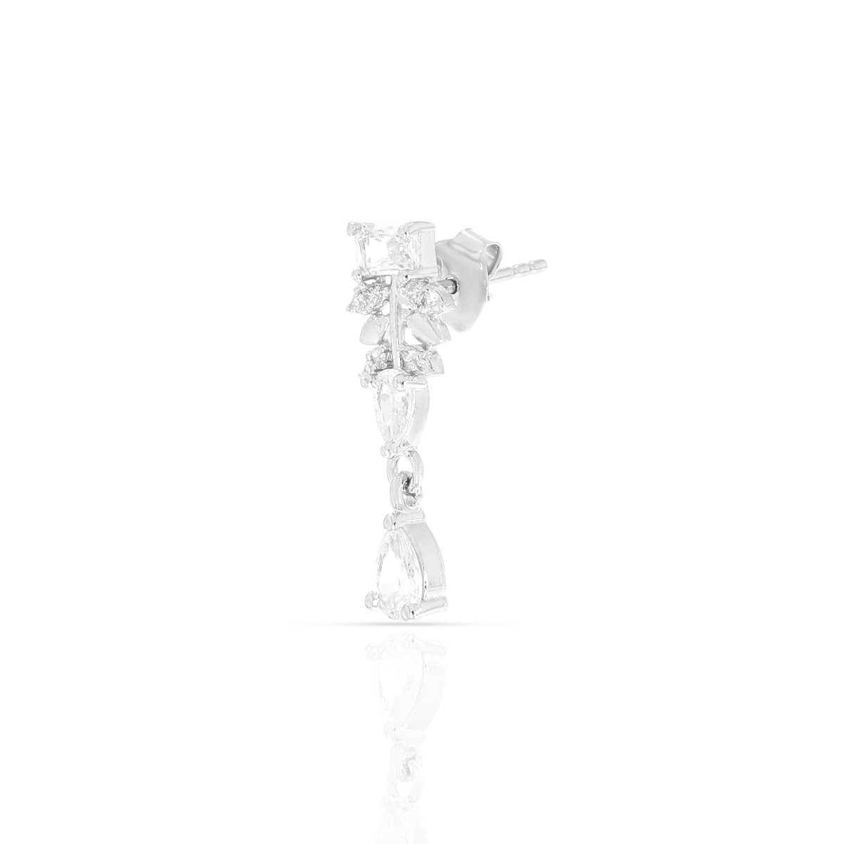 Silver Leafy Elegance Mangalsutra Set