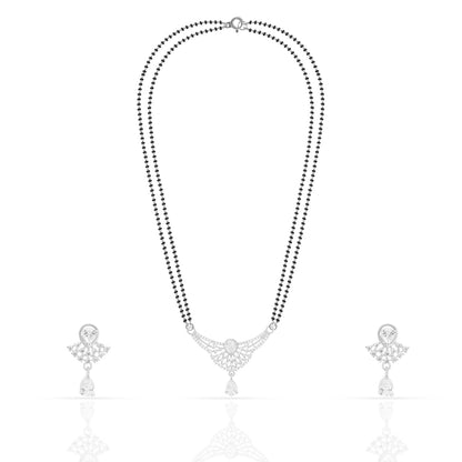 Sacred Union Silver Mangalsutra Set