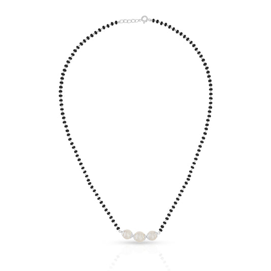 Graceful Triple Center Bead Mangalsutra