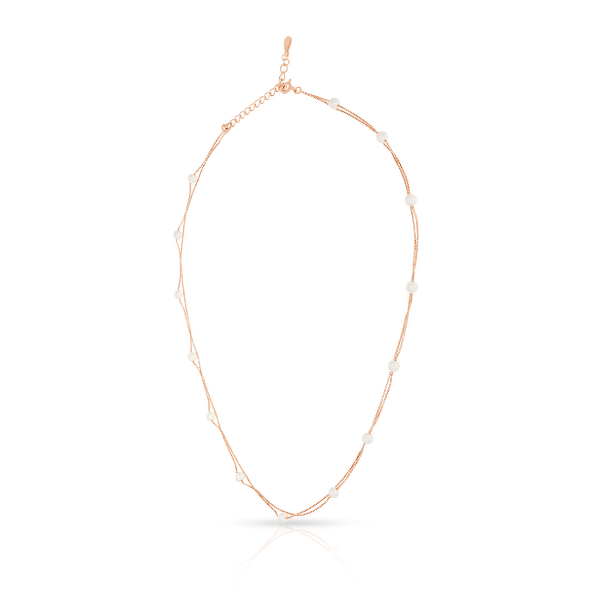 Minimal Double Chain with Beads