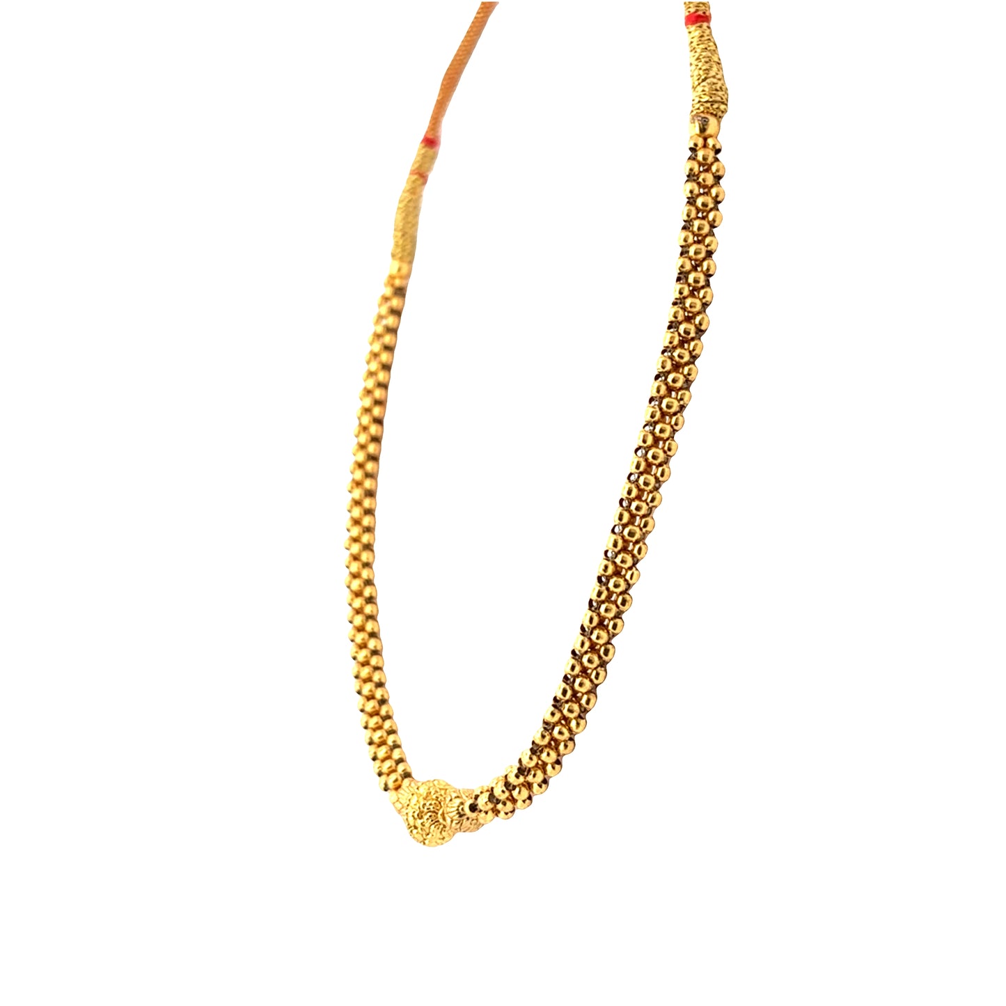 Traditional Aura Gold Plated Necklace