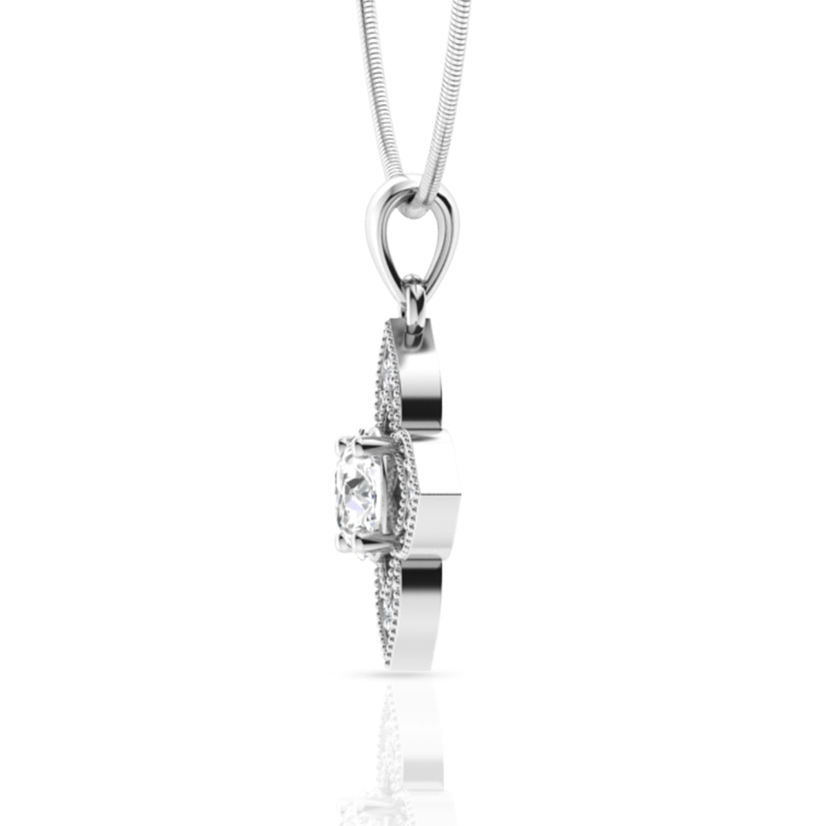 Silver Reverie Pendant Set