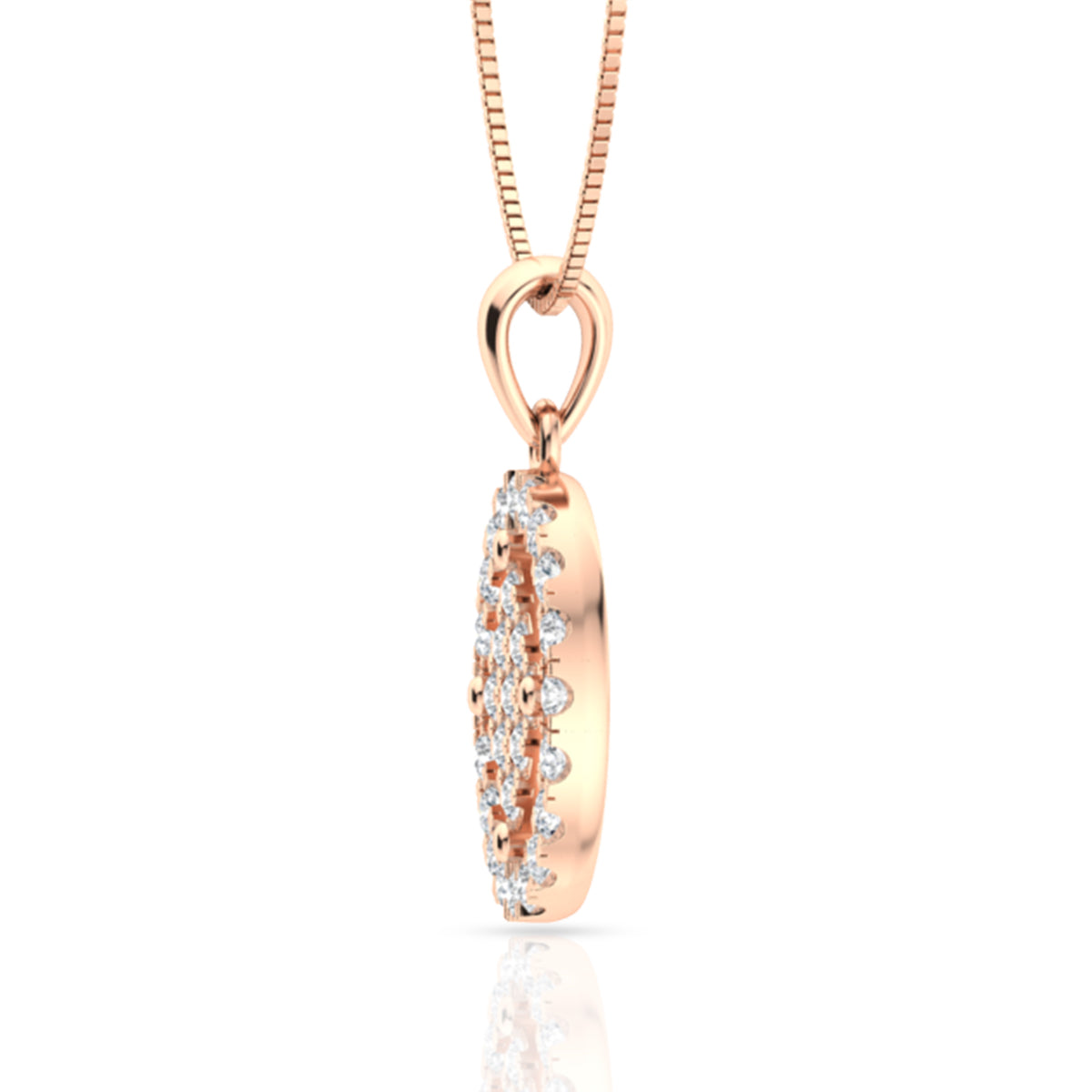 Evergreen Diamond Pendant Set In Silver