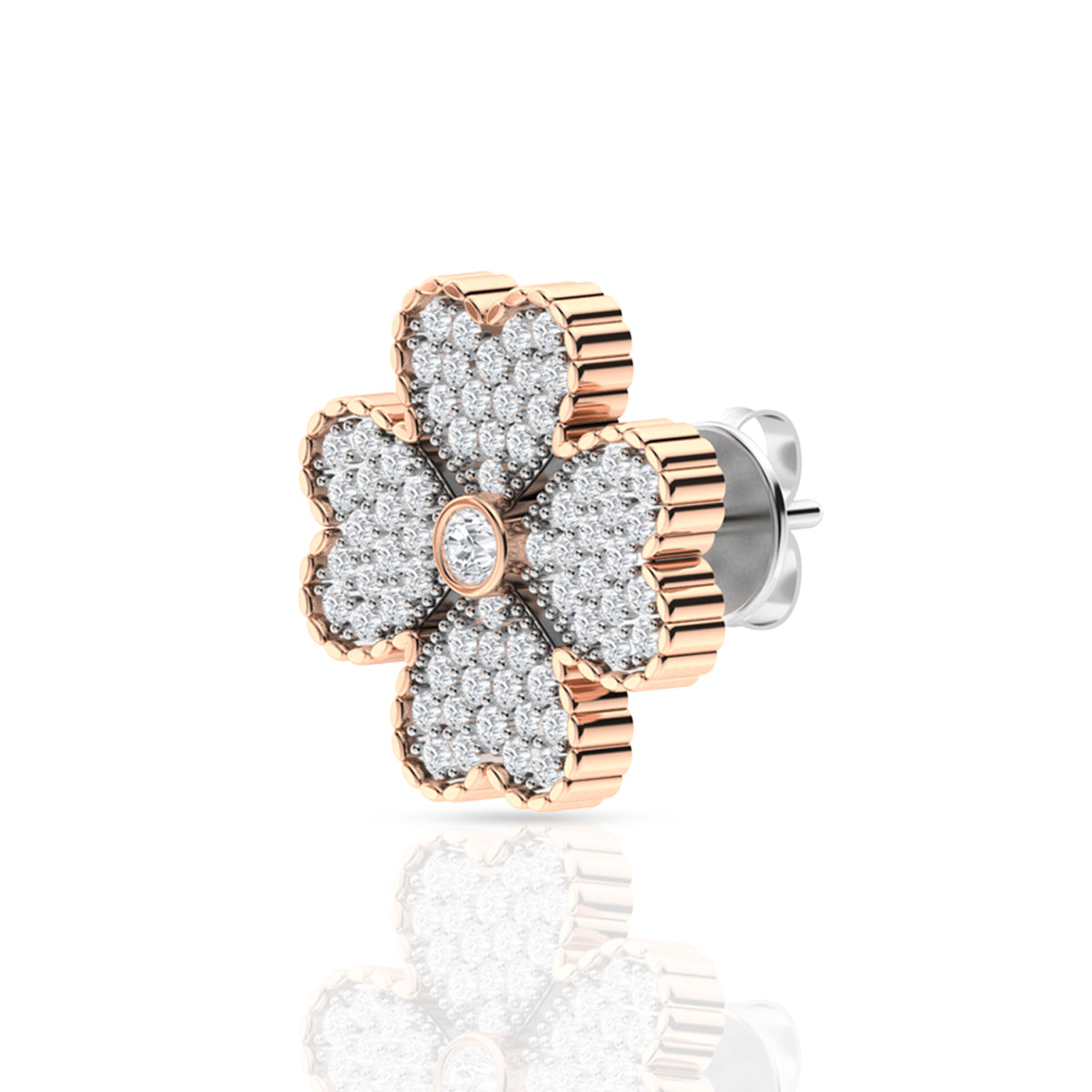 Clover Silver Pendant Set