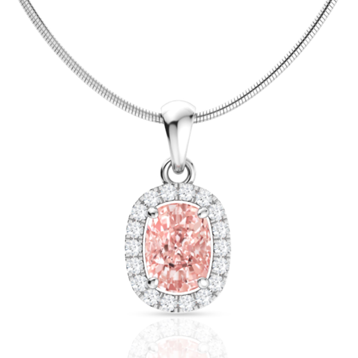 Gleaming Silver Pendant Set