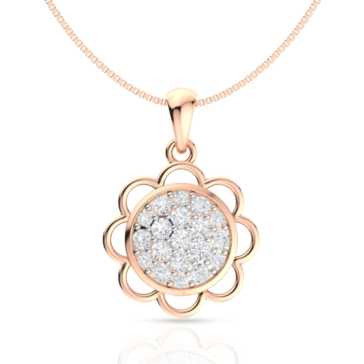 Shining Sphere Silver Pendant Set