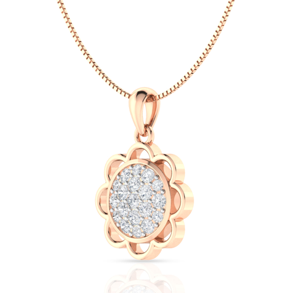 Shining Sphere Silver Pendant Set