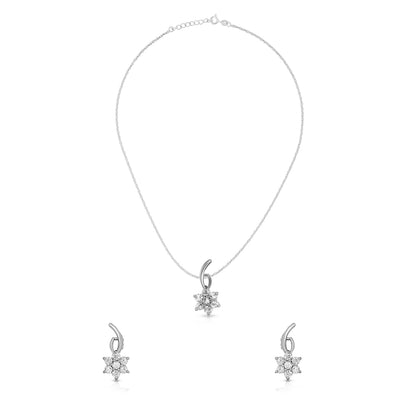 Stylish Star Design Pendant Set