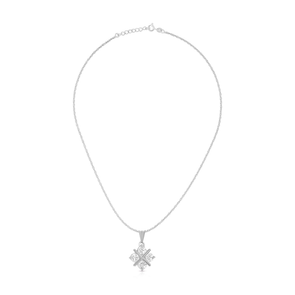 Stylish Cross Design Pendant Set