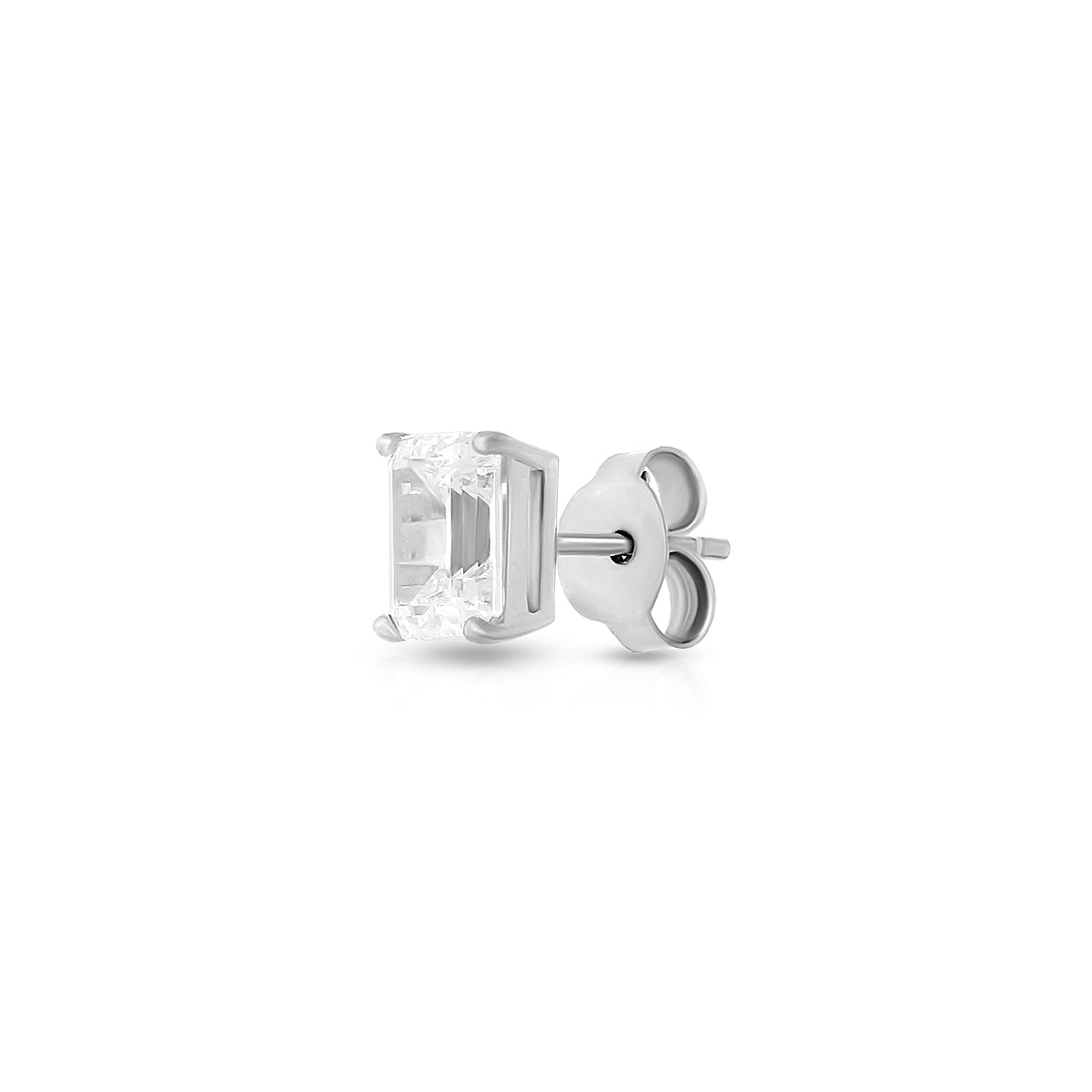 Emerald Cut Pendant Set
