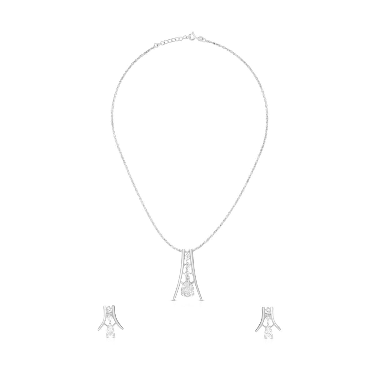 Stylish Dangle Pendant Set