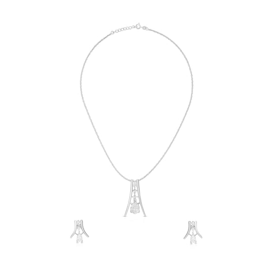 Stylish Dangle Pendant Set