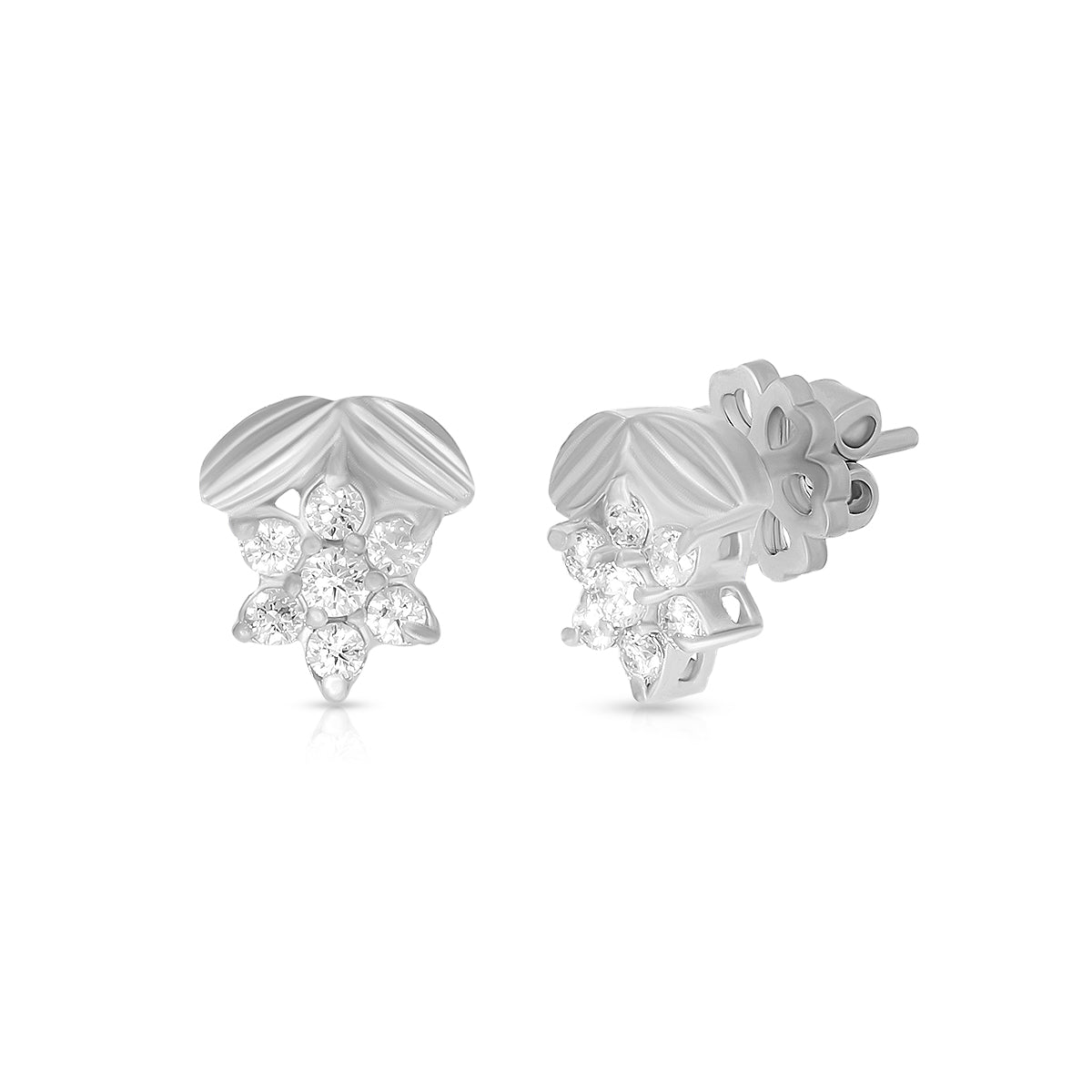 Leaf Floral Pendant Set