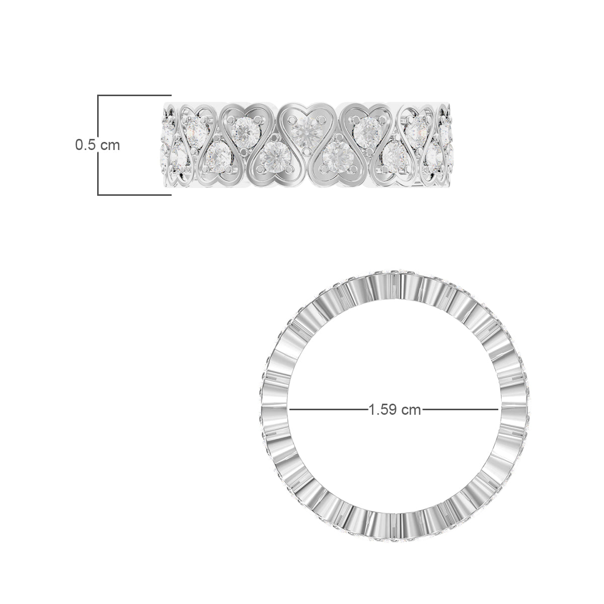 Classic Diamond Eternity Ring