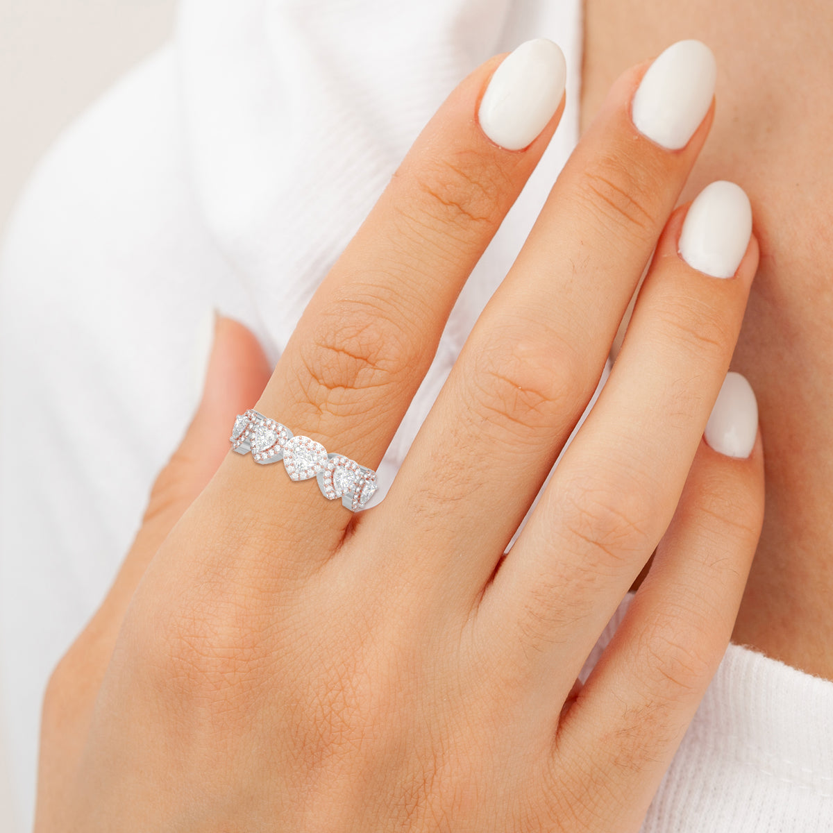 Love Saga Silver Ring