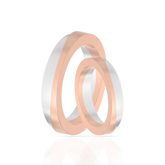 Forever Together Sterling Silver Couple Rings