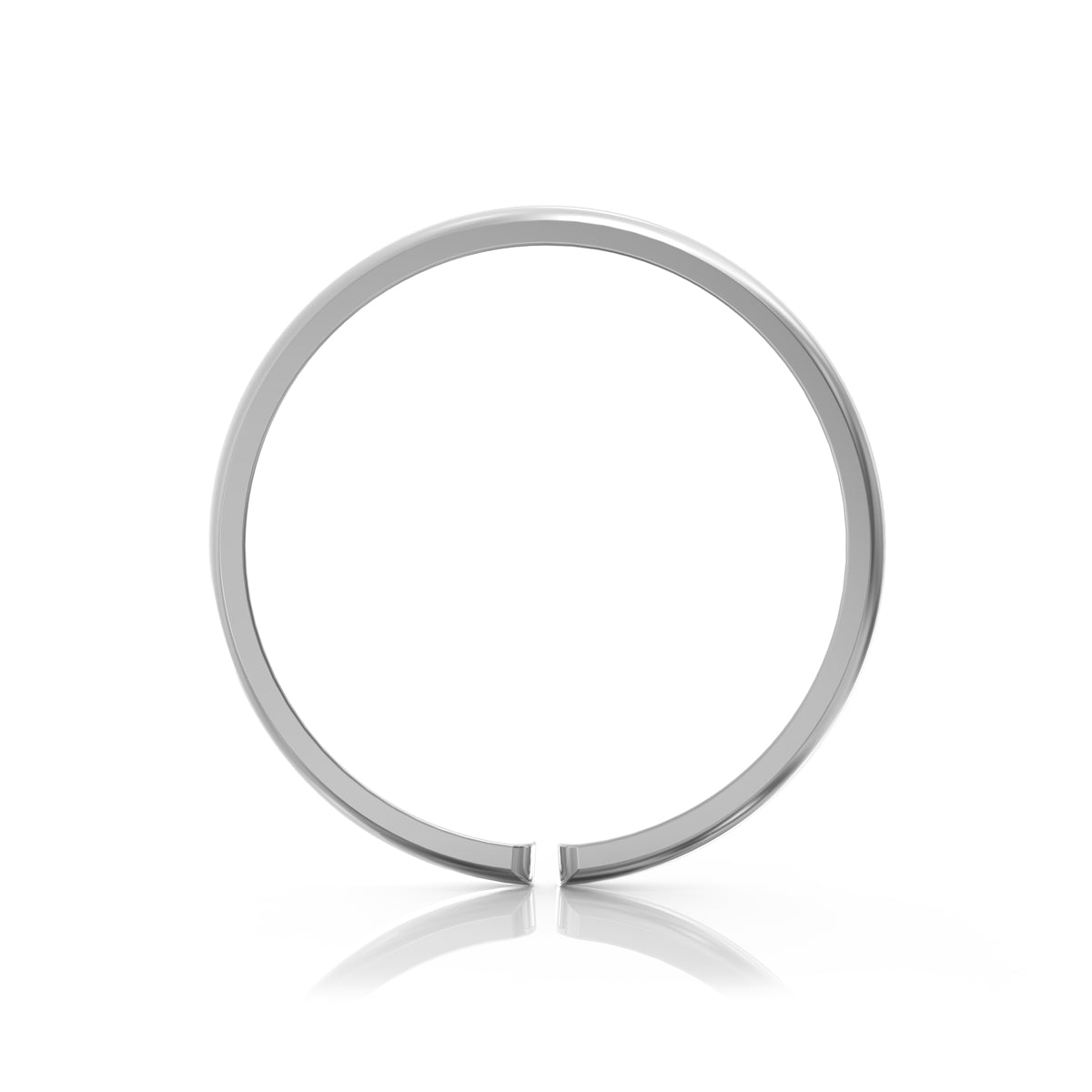 Timeless Adjustable Silver Band Ring