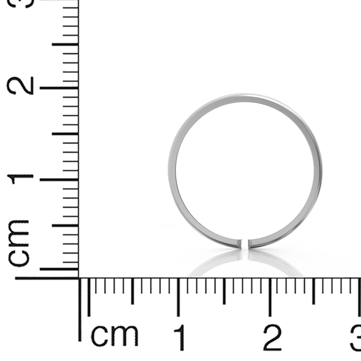 Timeless Adjustable Silver Band Ring