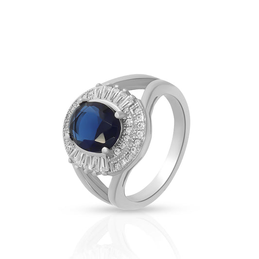 Royal Blue Sapphire Ring