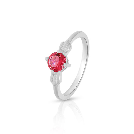 Radiant Ruby Glow Ring