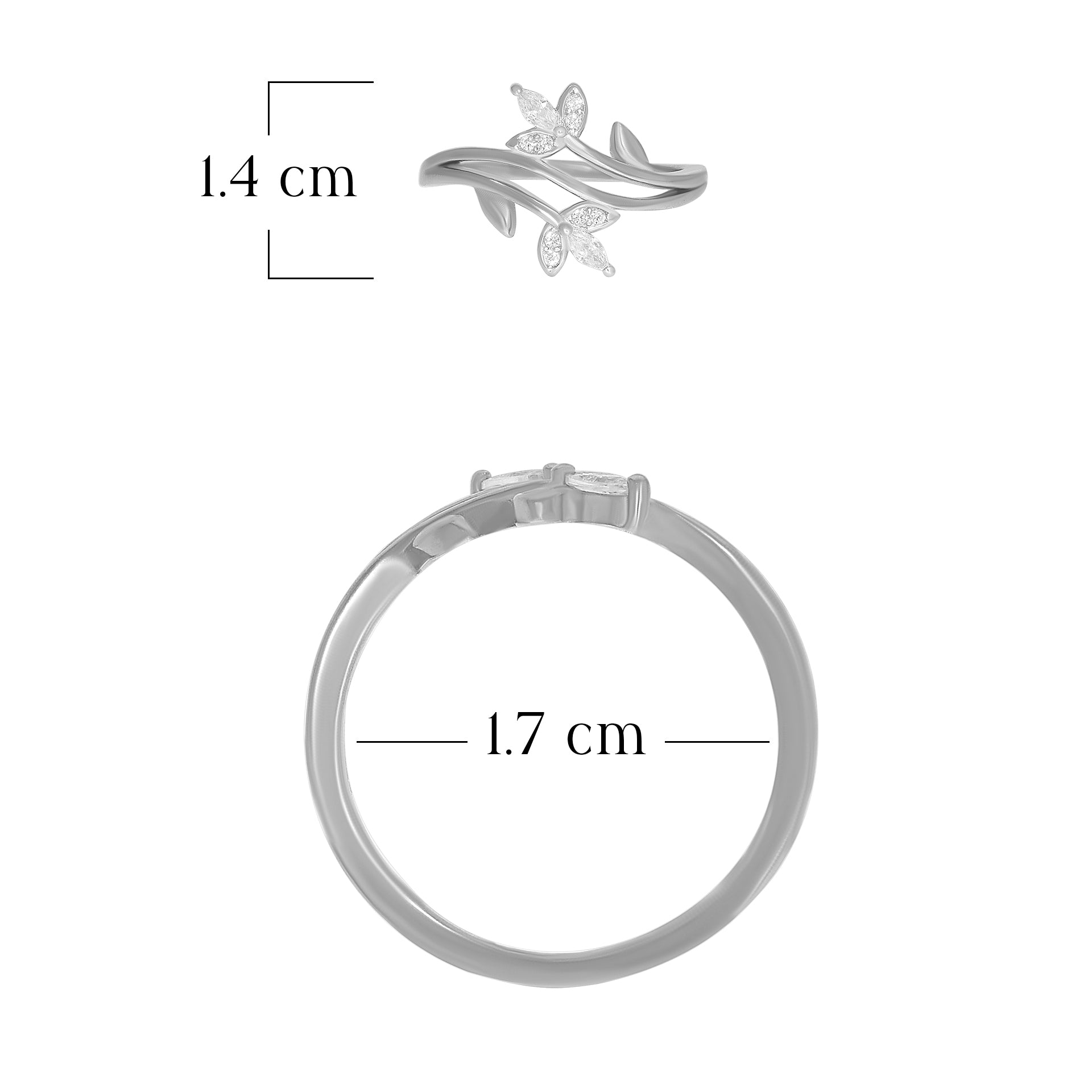 Nature Inspired Floral Ring