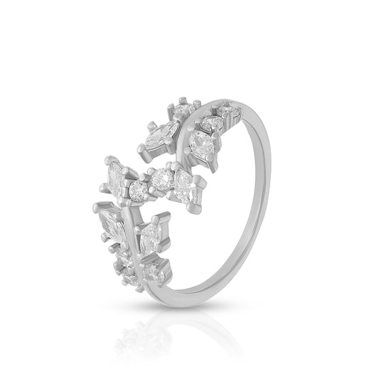 Dazzling Heart Style Ring