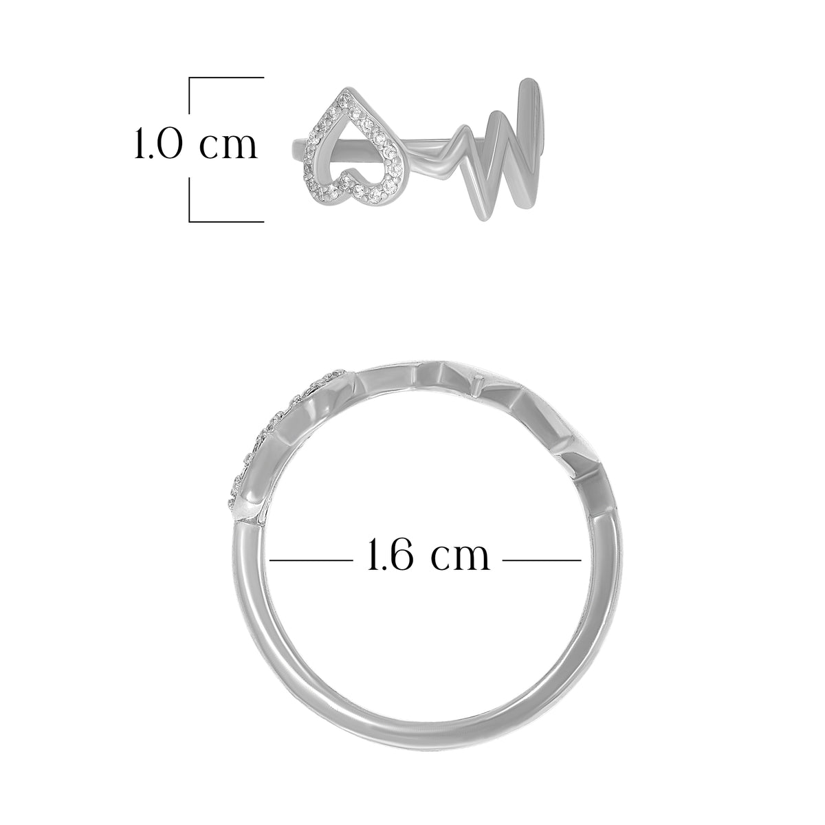 Pulse Beat Fashion Ring