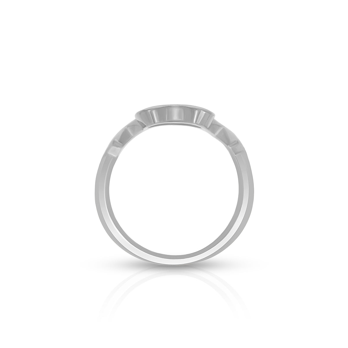 Trendy Heart Motif Ring